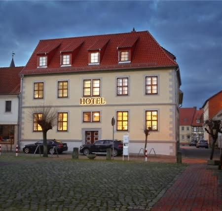 Hotel Am Markt Oebisfelde Exteriér fotografie