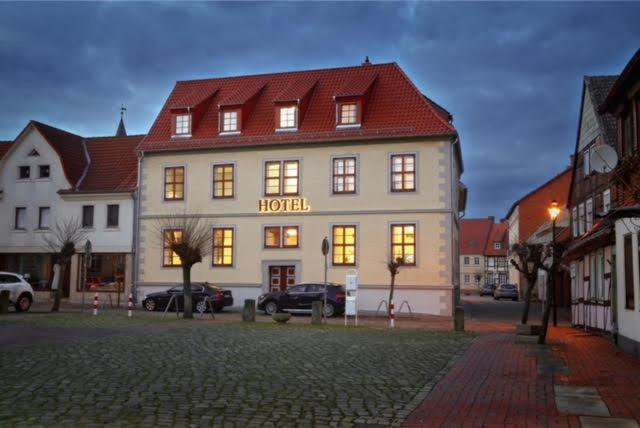 Hotel Am Markt Oebisfelde Exteriér fotografie